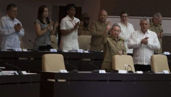 Cuban President Raul Castro presides over the plenary session of the National Assembly, Havana. | Photo: Cubadebate