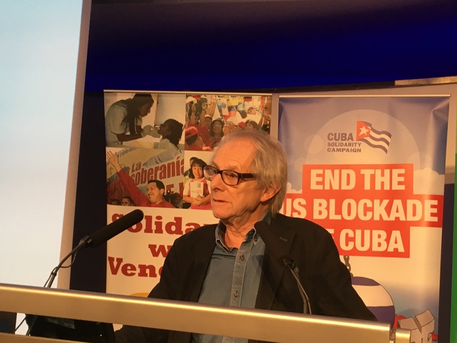 Ken Loach was among the speakers at Latin America 2017 Conference