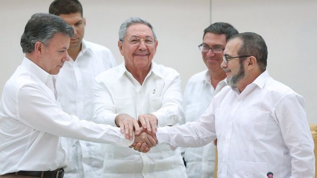 Cuba played a leading in the historic peace deal signed between FARC and the Colombian government in 2016