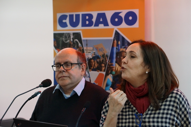 Dr Mariela Castro speaking at Latin America Conference 2018