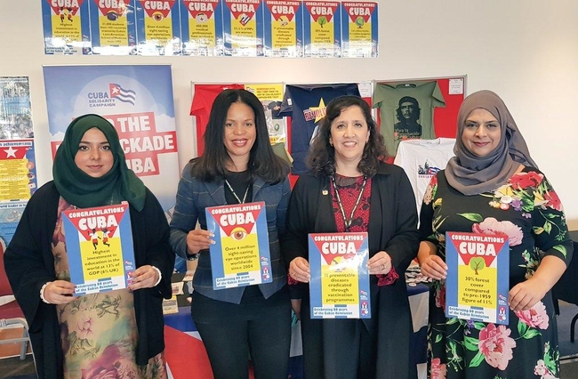 Apsana Begum, Claudia Webb, Labour NEC, Yasmine Dar, Labour NEC, and Fazila Loonat