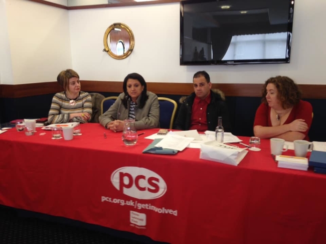 Speaking at the PCS North West Women's Network