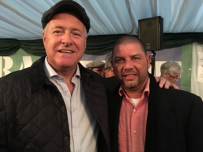 Ian Lavery MP and Dr Enmanuel Vigil