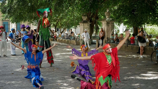 Fewer Americans are visiting Havana, where dancers, musicians and others entertain tourists