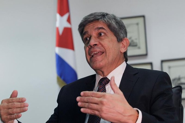 Carlos Fernandez de Cossio, Cuba’s top diplomat in charge of relations with the United States