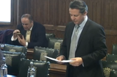 Nigel Huddleston MP speaks on the amendment at a meeting of the Sixth Delegated Legislation Committee