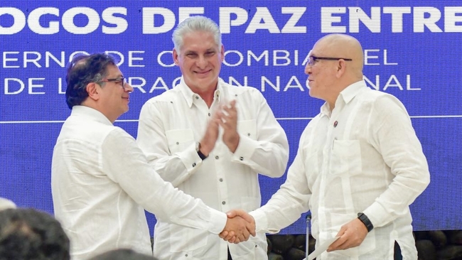 The Colombian government led by President Gustavo Petro and the National Liberation Army (ELN) guerrilla group signed an agreement on a six-month bilateral ceasefire on June 9.