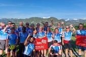 Cyclists on the 2022 Challenge arrive in Vinales