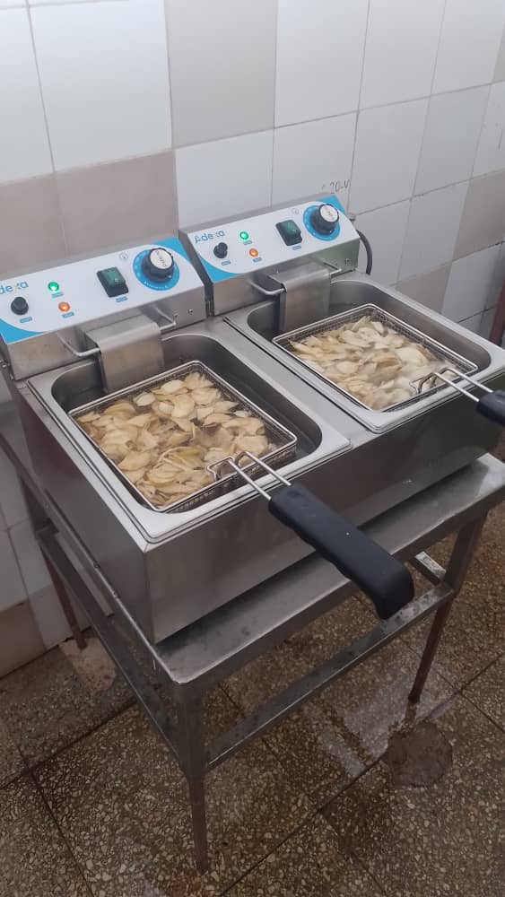 New kitchen equipment is already in use on the Julio Antonio Mella International Camp where international volunteer work brigades are based