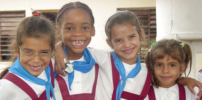 Cuban school kids Photo: Adam Jones / Creative Commons