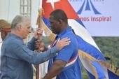 President Miguel Díaz-Canel sends off Cuba's Olympic and Paralympic delegations to Paris