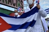 Cuban doctors who participated in internationalist medical missions. Photo: MINSAP Cuba