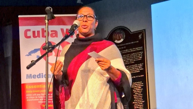 Cuban Ambassador Ismara Vargas Walter at The Casa