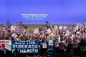 UNISON members celebrate the Cuba Vive Appeal at National Delegate Conference